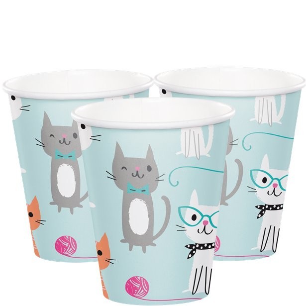 tazze di compleanno per gattini
