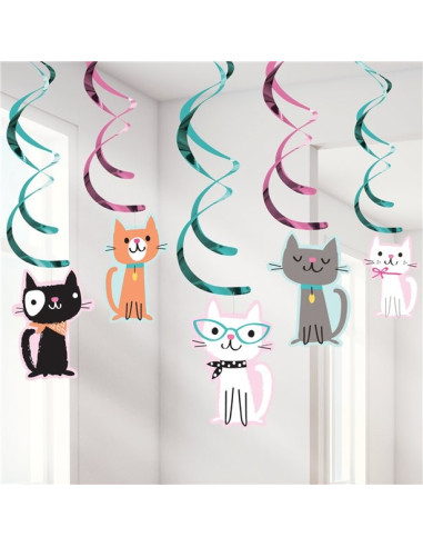 Decorazioni di compleanno Piccoli Gatti - Decorazione di festa Gatti - Bellefete.ch - Svizzera