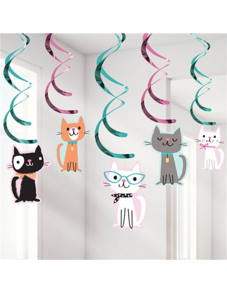 Decorazioni di compleanno Piccoli Gatti - Decorazione di festa Gatti - Bellefete.ch - Svizzera