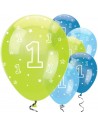 Luftballons zum 1. Geburtstag eines Safari-Jungen