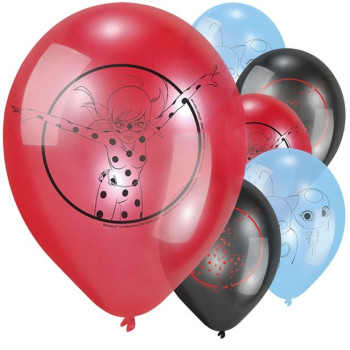 Miraculous Latex Luftballons - Partydekoration für Kinder - Bellefete.ch - Schweiz