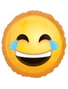 ballon aluminium emoji mourir de rire anniversaire émoticônes