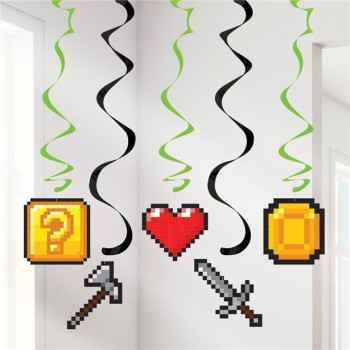 Decorazioni da appendere di compleanno "Videogiochi" - Decorazioni di festa - Bellefete.ch - Svizzera