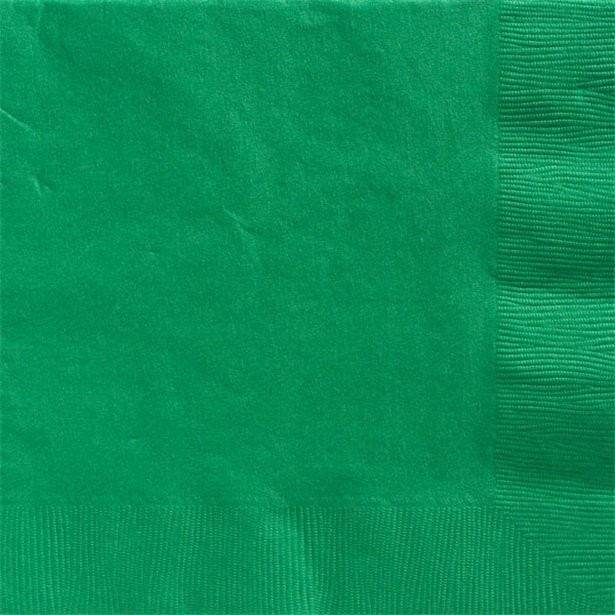 Tovaglioli verdi 33 cm
