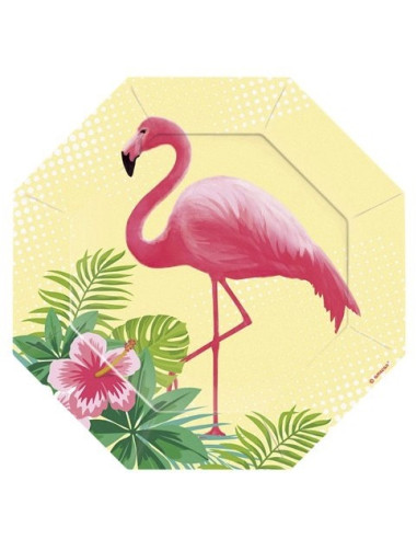 Flamingo-Dessertteller