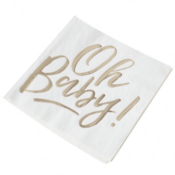 Boîte à souvenirs en carton collection Oh Baby ! - 23 cm - Jour de Fête -  Oh Baby ! - Baby Shower