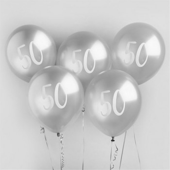 Luftballons 50 Jahre Silberjubiläum in der Schweiz