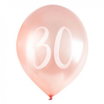 Luftballons zum 30. Geburtstag für Frauen