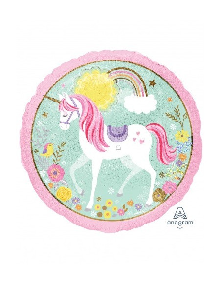 GÜNSTIGER SCHWEIZ-EINHORN-GEBURTSTAG-ALUMINIUM-BALLON