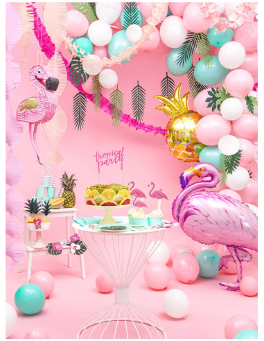Ballon XL Flamant Rose