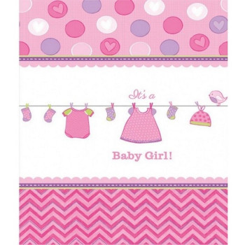 Tovaglia "Baby Shower Rose" - Bellefete.ch - Svizzera - Baby Shower