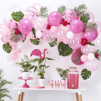 Kit arco di palloncini Rosa - 70 palloncini - Decorazione di festa - Bellefete.ch