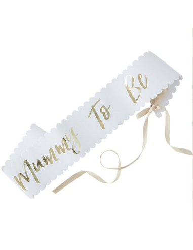 Ceinture future maman baby shower