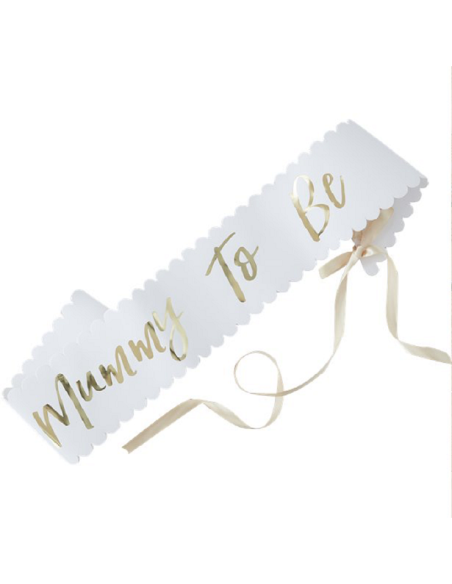 Ceinture future maman baby shower