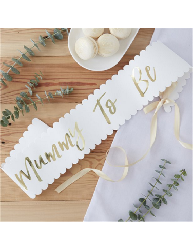 écharpe future maman - accessoires baby shower - Bellefete.ch - Suisse