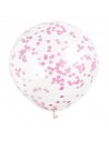 Rosa Partyraum-Dekorationsballons