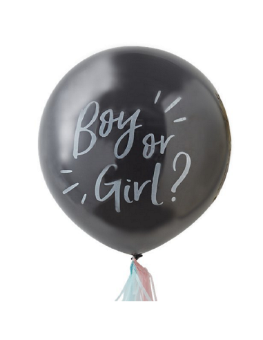 ballon qui révèle le sexe de bébé