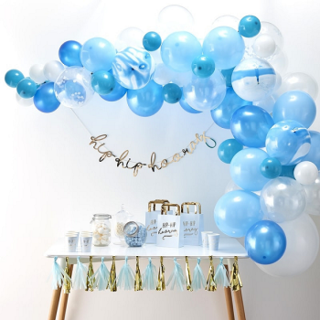 Kit arco di palloncini Blu - 70 palloncini - Decorazione di festa - Bellefete.ch