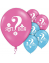Überraschungsballons für die Babyparty