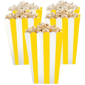 Popcorn-Boxen Gelb - Partydekoration - Bellefete.ch - Schweiz