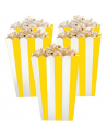 Scatola di popcorn gialla