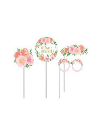 Accessoires photo selfie floral