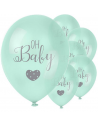PALLONCINI VERDE MENTA BABY SHOWER OH BABY