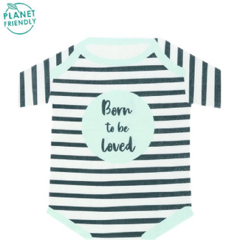 Asciugamani a forma di body Born to be loved - Baby Shower - Bellefete.ch