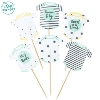 Kuchenspitzen Baby Shower Rose “Born to be Loved” – Kuchendekoration Mädchen | BelleFete.ch 2