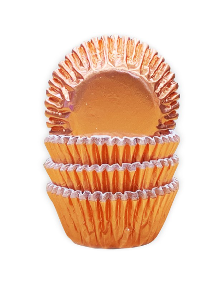 Stampi per cupcake in oro rosa - Decorazione di torte