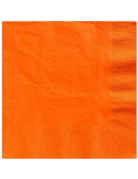 Trinkservietts Orange - Partydekoration - Bellefete.ch - Schweiz