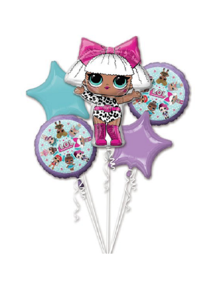 Ballonstrauß Geburtstag lol Überraschung - Party Dekoration - Bellefete.ch - Schweiz