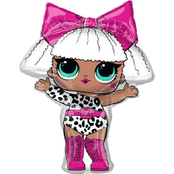 Ballon aluminium LOL Surprise – Figurine gonflable fête enfant – Bellefete.ch - Suisse