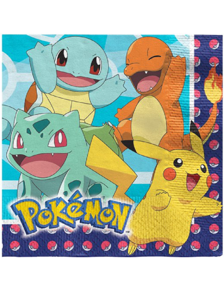 Tovaglioli di compleanno Pokémon - Decorazione per feste per bambini - Bellefete.ch - Svizzera Tovaglioli di compleanno Pokémon - Decorazione per feste per bambini - Bellefete.ch - Svizzera