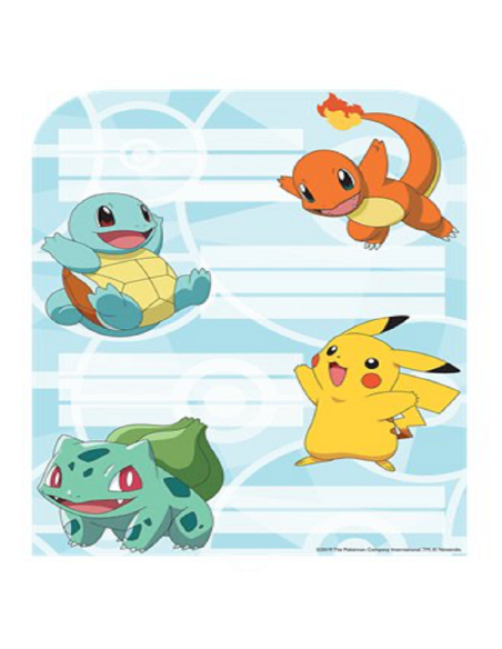 CARTES D'INVITATION POKEMON