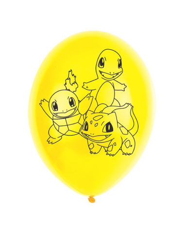 ballons anniversaire pokémon