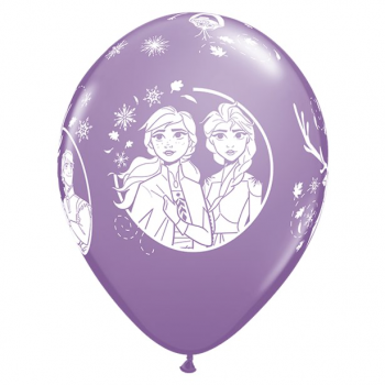 Ballon la Reine des Neiges pour une décoration anniversaire fille