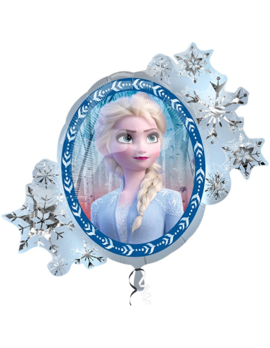 Ballon de fête Reine des neiges - Déco d'anniversaire Elsa et Anna