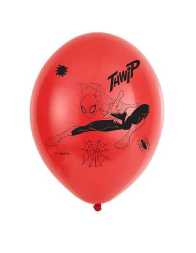 Spiderman rote Luftballons