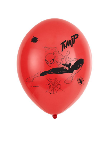 Spiderman rote Luftballons