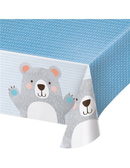 Tischdecke Bär - Geburtstagsdekoration Kinder - Bellefete.ch - Schweiz