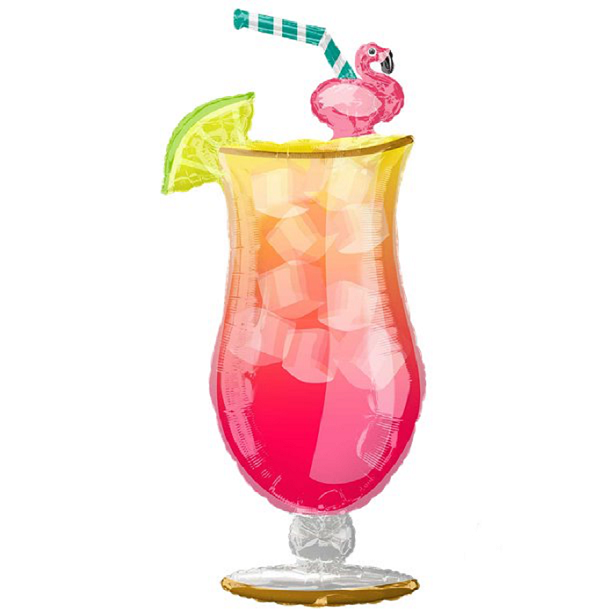 palloncino da cocktail tropicale