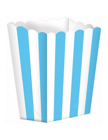 Boîtes à popcorn Turquoise - Déco de fête