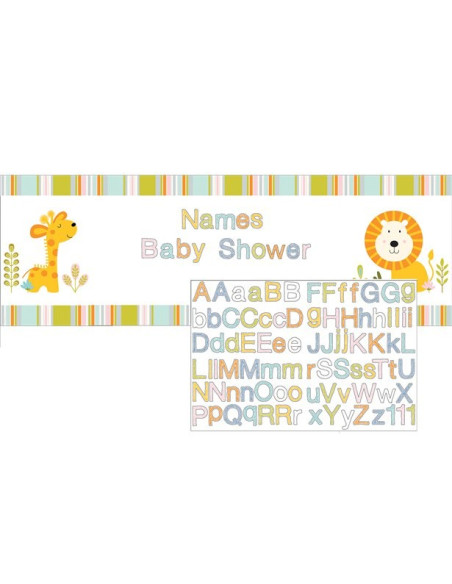 Banner personalizzabile "Animali della giungla" - Bellefete.ch - Svizzera - Decorazioni per feste Animali della giungla Banner personalizzabile "Animali della giungla" - Bellefete.ch - Svizzera - Decorazioni per feste Animali della giungla