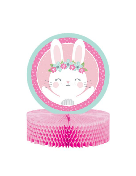 Centrotavola "Compleanno Ragazza & Coniglio" - Decorazioni per feste per bambini - Bellefete.ch - Svizzera