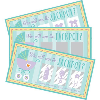 Gioco di gratta e vinci per Baby Shower - Giochi baby shower - bellefete.ch