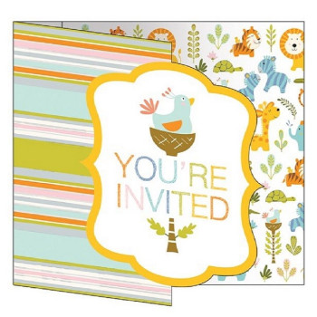 Invitations "Animaux de la Jungle" - Bellefete.ch - Suisse - Décorations de fête Animaux de la jungle