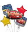 Blumenstrauß aus McQueen-Cars-Geburtstagsballons