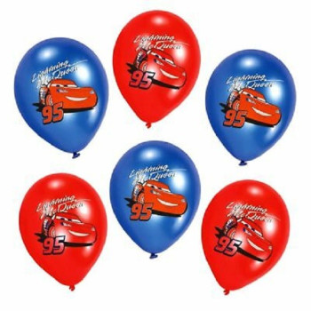 Palloncini in lattice compleanno Mcqueen - Decorazione per feste per bambini - Bellefete.ch - Svizzera 2