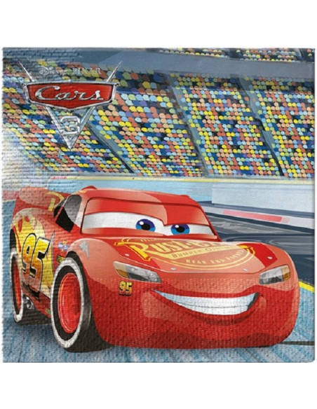 Tovaglioli compleanno mcqueen - Bellefete.ch - Svizzera - Decorazioni per feste Cars